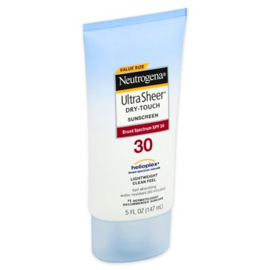 Neutrogena&reg; Ultra Sheer&reg; 5 oz. Dry-Touch Sunscreen Broad Spectrum SPF 30. View a larger version of this product image.