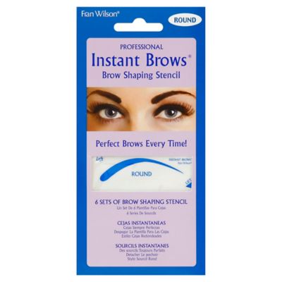Fran Wilson&reg; Professional Instant Brows&reg; Brow Shaping Stencil in Round (Set of 6)