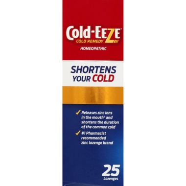 Cold-EEZE&reg; Plus Defense 25-Count Lozenges in Citrus &amp; Elderberry. View a larger version of this product image.