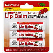 Harmon&reg; Face Values&trade; 3-Pack Moisturizing Lip Balm in Cherry