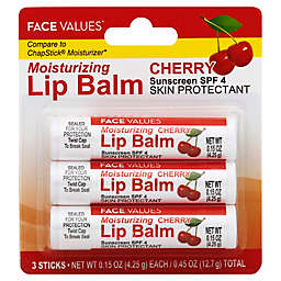 Harmon® Face Values™ 3-Pack Moisturizing Lip Balm in Cherry