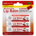 Alternate image 0 for Harmon&reg; Face Values&trade; 3-Pack Moisturizing Lip Balm in Cherry