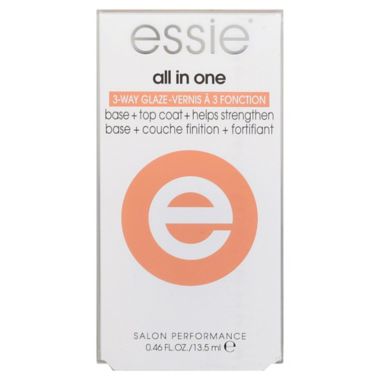 essie 0.46 fl. oz. All in One 3-Way Glaze. View a larger version of this product image.