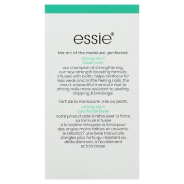 essie Strong Start Base Coat. View a larger version of this product image.