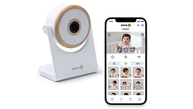 monitor your baby securely in HD