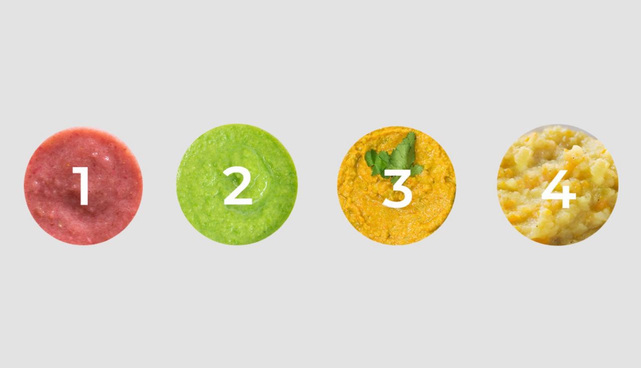 Unique blending dial lets you control the puree consistency-from fine to chunky and anywhere in between.