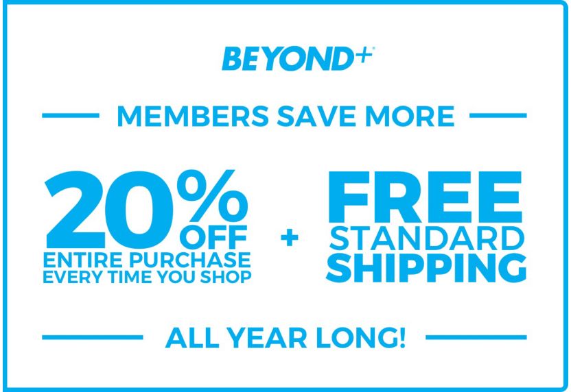 Beyond Plus | Bed Bath & Beyond