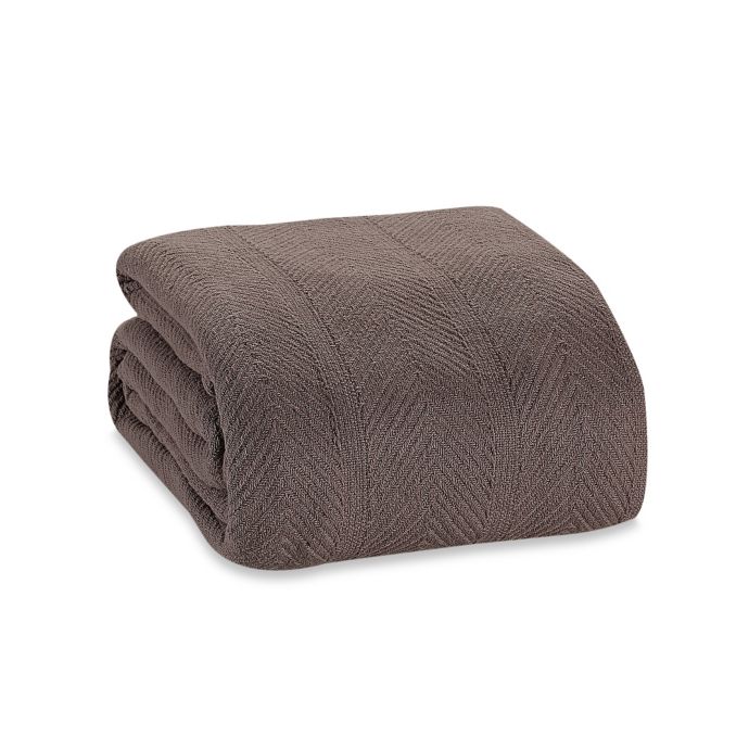 Eddie Bauer® Herringbone Cotton Blanket Bed Bath & Beyond