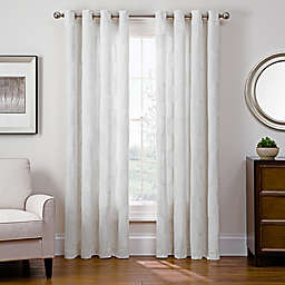 Sharper Image® Cassie Grommet Top Snap-In Window Curtain Panel (Single)