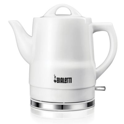 white electric kettle