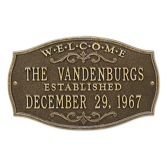 Alternate image 1 for Brookfield Welcome Anniversary Plaque