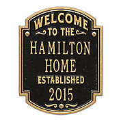 Whitehall Products Heritage Welcome/Anniversary Plaque