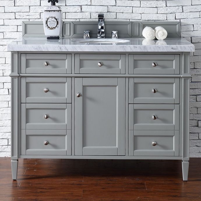 James Martin Furniture Brittany 48Inch Single Vanity with 4cm