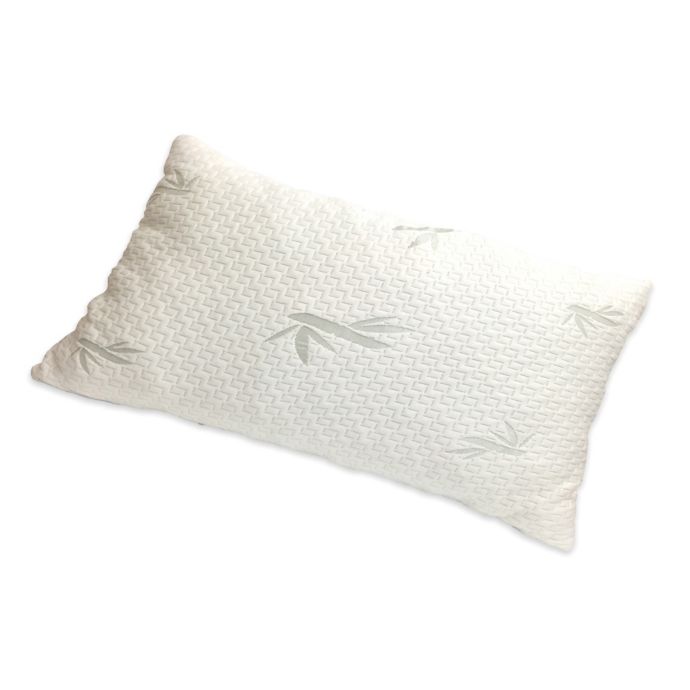 New Domaine Viscose Rayon Shredded Latex Pillow Bed Bath Beyond