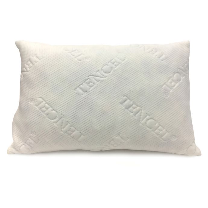 New Domaine Shredded Latex Pillow With Tencel Cover Bed Bath