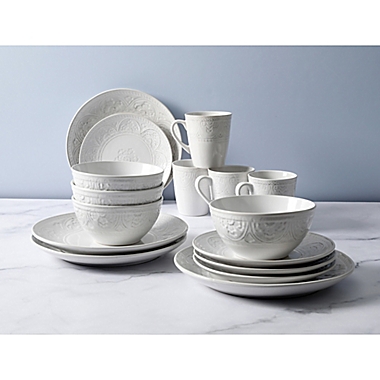 Gibson Overseas Juneau 16-Piece Dinnerware Set. View a larger version of this product image.