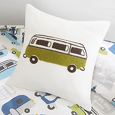 INK+IVY Kids Road Trip Full/Queen Duvet Cover Set in Blue. View a larger version of this product image.