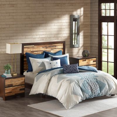 Ink Ivy Nova Duvet Cover Set In Blue Bed Bath Beyond