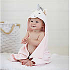 Alternate image 4 for Elegant Baby&reg; Unicorn Bath Wrap Towel in Pink