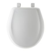 Mayfair Round Plastic Whisper Close&reg; Toilet Seat in White
