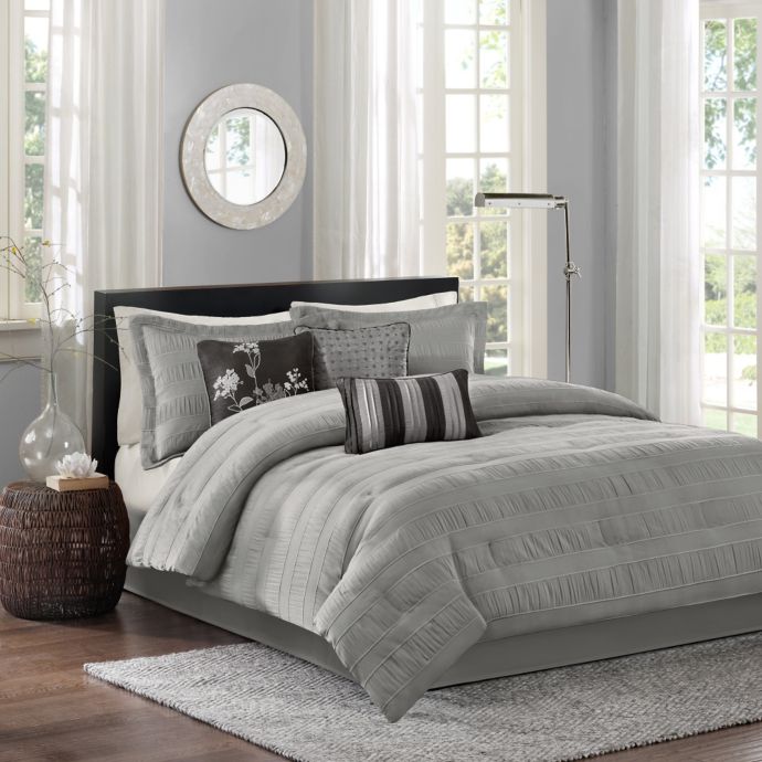 Madison Park Hampton 7 Piece Comforter Set Bed Bath Beyond