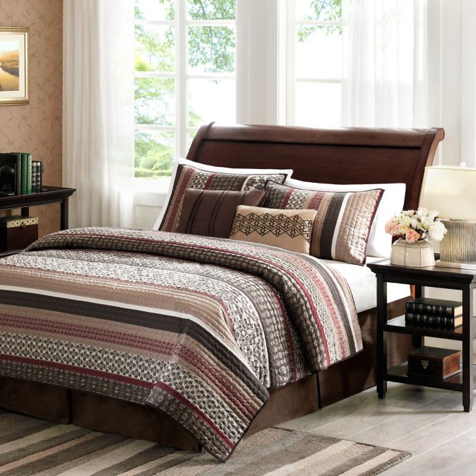 Madison Park Princeton 5 Piece Coverlet Set Bed Bath Beyond