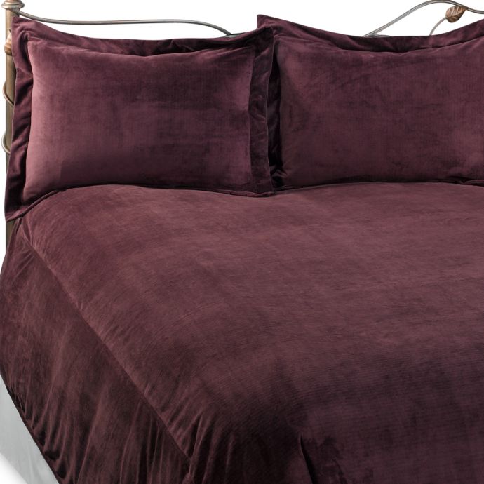 Sablesoft Eggplant Twin Duvet Cover Mini Set Bed Bath Beyond