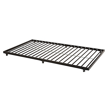 Forest Gate Twin Trundle Bed Frame in Black. View a larger version of this product image.