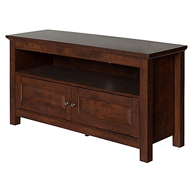 Forest Gate 44" James Traditional Wood TV Stand Console in Brown. View a larger version of this product image.