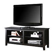 Forest Gate 58&quot; Wood Media TV Stand Console in Black