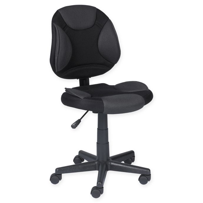 ZLine Designs Task Chair in Grey/Black Bed Bath & Beyond
