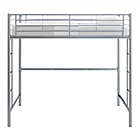 Alternate image 3 for Forest Gate Riley Full Size Metal Loft Bed in Silver