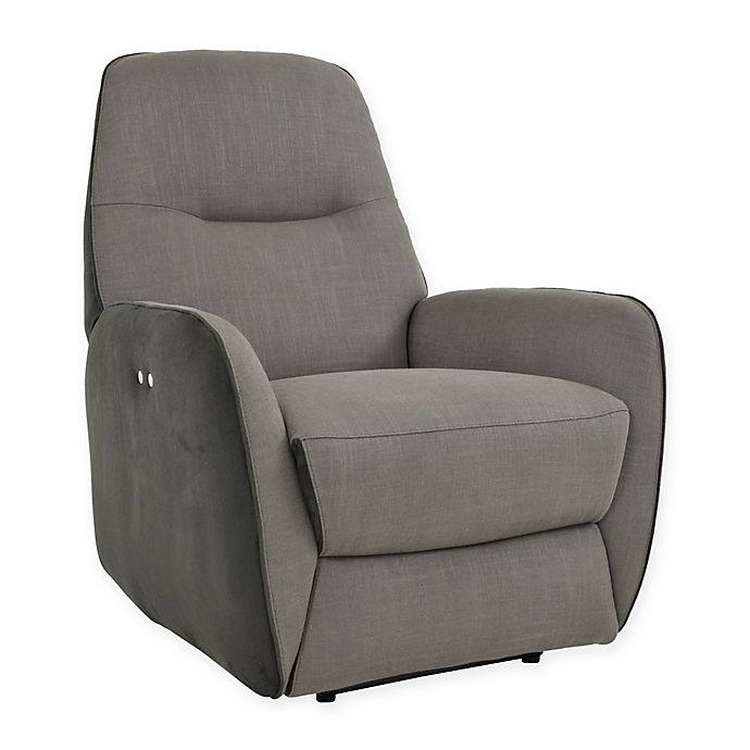 Moe S Home Collection Trento Motion Club Chair In Grey Bed Bath