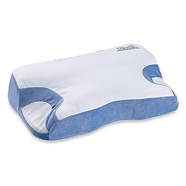 Contour Living CPAP 2.0 Orthopedic Airway Alignment Pillow in White. View a larger version of this product image.