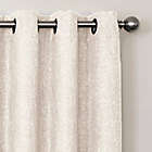 Alternate image 1 for Design Solutions Quinn 84-Inch Grommet 100% Blackout Window Curtain Panel in Ivory (Single)
