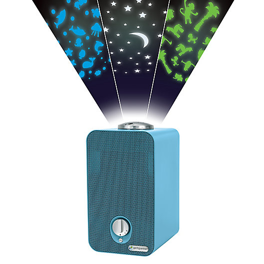 Alternate image 1 for GermGuardian® Night-Night Projector HEPA Air Purifier in Blue
