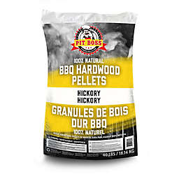 Pit Boss 40-lb. Bag of Hardwood BBQ Pellets Grilling Fuel in Hickory