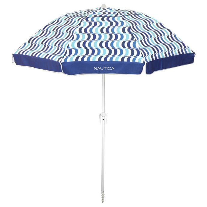 Nautica 7 Foot Beach Umbrella Bed Bath Beyond