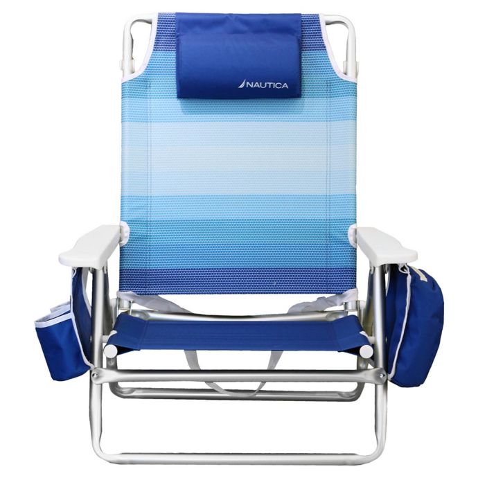 Nautica 5 Position Beach Chair Bed Bath Beyond