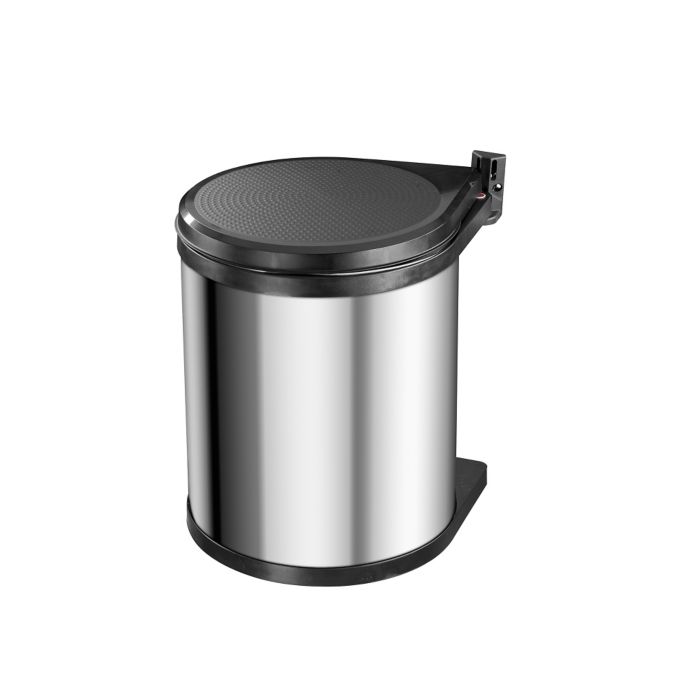 Hailo Compact Box 15 Trash Bin in Stainless Steel Bed Bath and Beyond