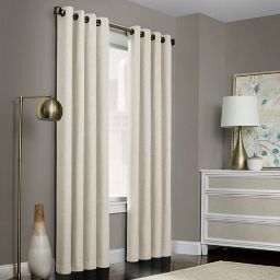 Brielle Solid Grommet Top Window Curtain Panel