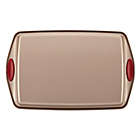 Alternate image 3 for Rachael Ray&trade; Cucina Non-Stick 10-Piece Bakeware Set in Brown/Red