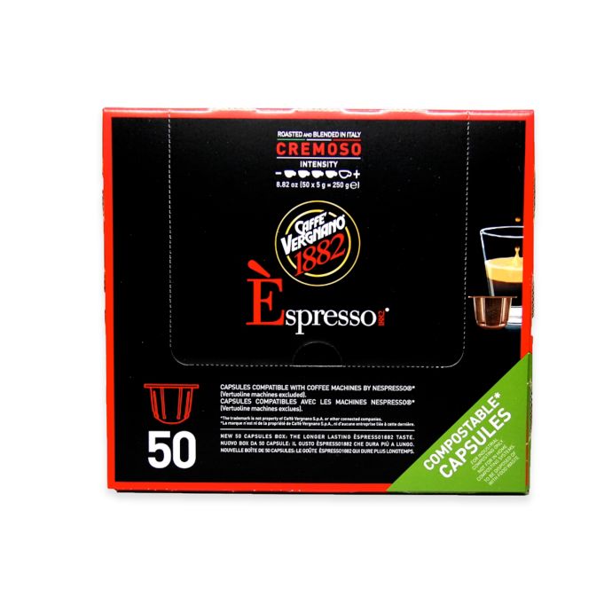 Caffe Vergnano Cremoso Espresso Capsules 50 Count Bed Bath Beyond