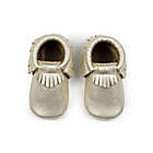 Alternate image 3 for Freshly Picked Size 6-12M Moccasins in Platinum