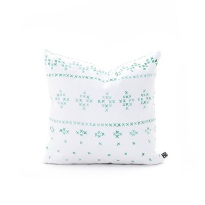 Deny Designs Social Proper Holiday Sweater Square Throw Pillow