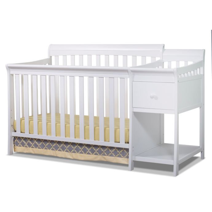 Sorelle Florence 4 In 1 Convertible Crib And Changer Bed Bath