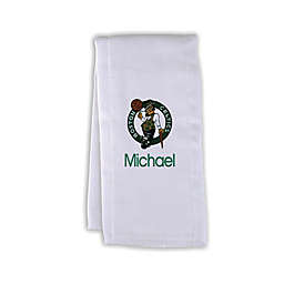 Designs by Chad and Jake NBA Personalized Boston Celtics Burp Cloth