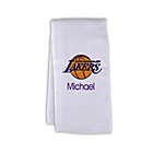 Alternate image 0 for Designs by Chad and Jake NBA Personalized Los Angeles Lakers Burp Cloth