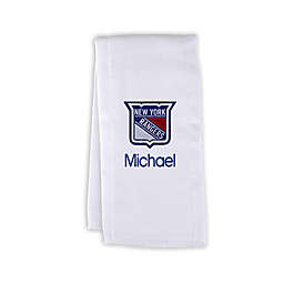 Designs by Chad and Jake NHL Personalized New York Rangers Burp Cloth
