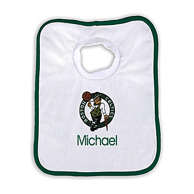 Designs by Chad and Jake NBA Personalized Boston Celtics Bib. View a larger version of this product image.
